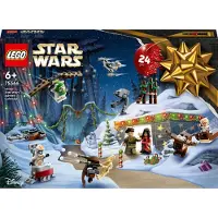 LEGO Star Wars adventskalender 75366 - 24 julklappar inklusive 9 karaktärer och 10 fordonsleksaker
