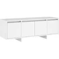 vidaXL TV-bänk, Vit, 120X30X40,5 Cm, Träbaserat Material