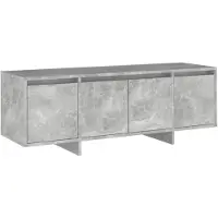 vidaXL TV-bänk betonggrå 120x30x40,5 cm spånskiva
