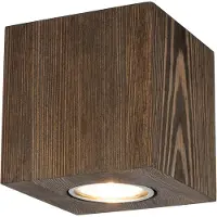 Britop Taklampa Tuni , dimbar, Mörkt trä, Vardagsrum / matsal, Trä, Modern, Taklampa