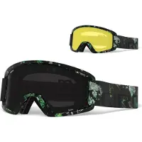 Giro vinterglasögon SEMI MOSS (färgat glas ULTRA BLACK 9% S3 + färgat glas YELLOW 84% S0) (NY)