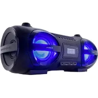 Universum Ghettoblaster BB 500-20 FM inkl. fjärrkontroll, Stämningsbelysning Svart