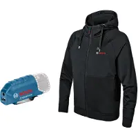 Bosch Professional 06188000EP Arbetsjacka Storlek: S Svart