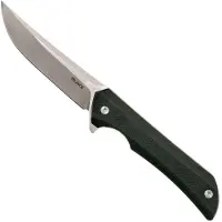 Ruike P121-B Hussar Black pocket knife, Satin finish