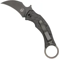 FOX Knives Black Bird FX-591TICBR karambit knife, Bastinelli design