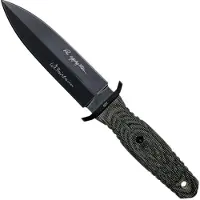 Böker Germany Applegate 4.5 All Black 121644 dagger, Bill Harsey design
