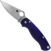 Spyderco Paramilitary 2 S110V Dark Blue C81GPDBL2 pocket knife