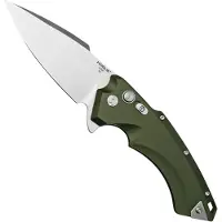 Hogue X5 4" Spearpoint 34551 OD Green pocket knife, Allen Elishewitz design