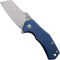 Fox knives Italico fällkniv, anodized blue ti