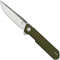 Bestech Bestechman Dundee BMK01B OD Green, Satin D2, pocket knife, Ostap Hel design
