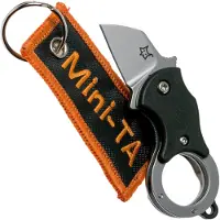 FOX Mini-TA FX-536 Black, keychain knife