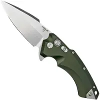 Hogue X5 3.5" Spearpoint 34571 OD Green pocket knife, Allen Elishewitz design