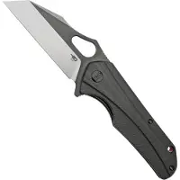Bestech Operator BG36A Black G10, Two Tone Black pocket knife