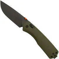 The James Brand The Carter XL, OD Green G10+ Orange, Black, KKN116194-00, pocket knife