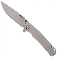 Ruike P801-SF Blue pocket knife, Stonewashed finish
