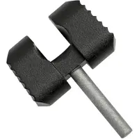 Flytanium Aluminum Ball Cage Lock for Spyderco Manix 2 Knife Black