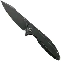 Ruike P128-SB pocket knife, Blackwashed finish