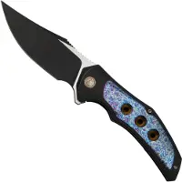 We Knife Magnetron Framelock Flame