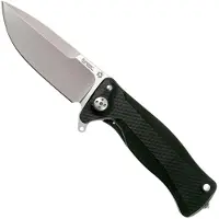 Lionsteel SR11 Aluminum Black, satin blade, SR11 A BS pocket knife