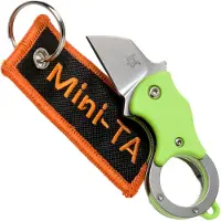 FOX Mini-TA FX-536G Green, keychain knife