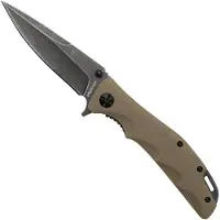 FOX Edge Mandatory Fun, Tan Micarta, FE-025 pocket knife