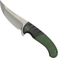 We Knife Curvaceous Framelock Green