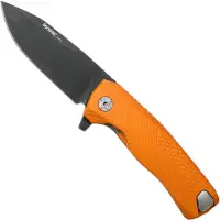 Lionsteel ROK Black Orange Aluminium ROK A OB pocket knife