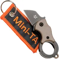 FOX Mini-TA FX-536CBB Coyote &amp; Black, keychain knife