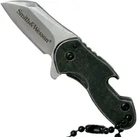 Smith & Wesson Drive fällkniv, black stonewash