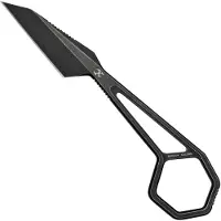 Kansept Knives Hex G0001A4 Black Coating 14C28N, neck knife, Ostap Hel design