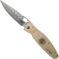 Mcusta MC-0185G Sengoku Uesugi Kenshin SPG2, white micarta, gentleman's knife