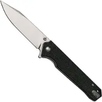 QSP Knife Mamba V2 QS111-G1 Satin, Black Micarta pocket knife