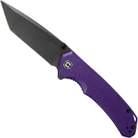 CIVIVI Brazen C2023D Tanto Purple, Blackwashed pocket knife