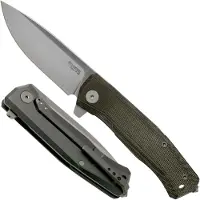 Lionsteel MYTO Micarta fällkniv, grön