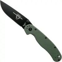 Ontario RAT II Linerlock OD Green D2