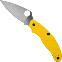Spyderco UK Penknife Salt MagnaCut C94PYL Yellow pocket knife