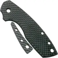 Flytanium CRKT Pilar Large Scale &amp; Backspacer, carbon fibre
