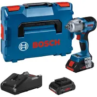 Bosch Slagmutterdragare GDS 18V-450 PC Professional; 18 V; 2x5,0 Ah batt. + L-Boxx 136