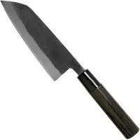Munetoshi Nashiji Black Ko-Bunka chef's knife 13.5 cm