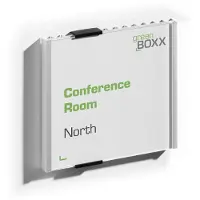Durable Dörrskylt INFO SIGN - 4802 (L x B x H) 148.5 x 149 x 148.5 mm Metallic, Silver 480223