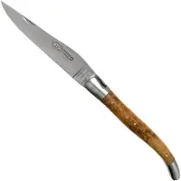 Laguiole En Aubrac 12cm teak wood hand filed L0212LKH/FSB1 Laguiole knife
