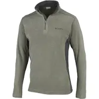 Columbia - Fleece - Klamath Range II Half Zip Stone Green Shark för Unisex - Storlek S - Khaki