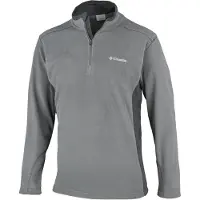 Columbia - Fleece - Klamath Range II Half Zip City Grey Shark för Unisex - Storlek S - Grå