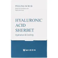 Mizon Hyaluronic Acid Sherbet Peeling Scrub one blue