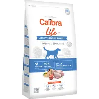 Calibra Life Adult Medium Breed Kyckling Hundmat 12kg