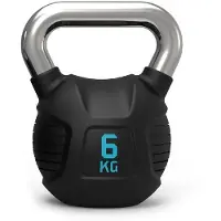 LivePro Premium Rubber Kettlebell - 28kg