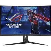 Asus ROG Strix XG32VC - LED-skärm - spel - böjd - 32 - 2560 x 1440 WQHD - VA - 400 cd/m² - 3000:1 - DisplayHDR 400 - 1 ms - HDMI, DisplayPort, USB-C