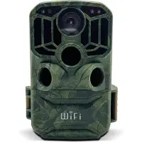 Braun Scouting Cam Black800 WiFi Viltkamera Fjärrkontroll, Black LEDs, WLAN, Time-lapse-video Kamouflage Grön
