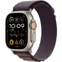 Apple Watch Ultra 2 49 mm Titanium med Alpine Loop (Small) - Indigo