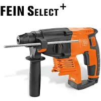 Fein ABH 18 Select SDS-Plus-Borrhammare batteri, Kombihammare batteri 18 V Li-Ion exkl. batteri/laddare, inkl. väska